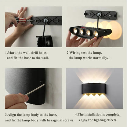 Up and Down LED Wall Lamp