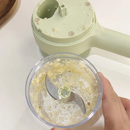 4in1 Electric Vegetable Home Handheld Wireless Slicer