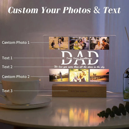 Personalized 3D Acrylic Night Lamp