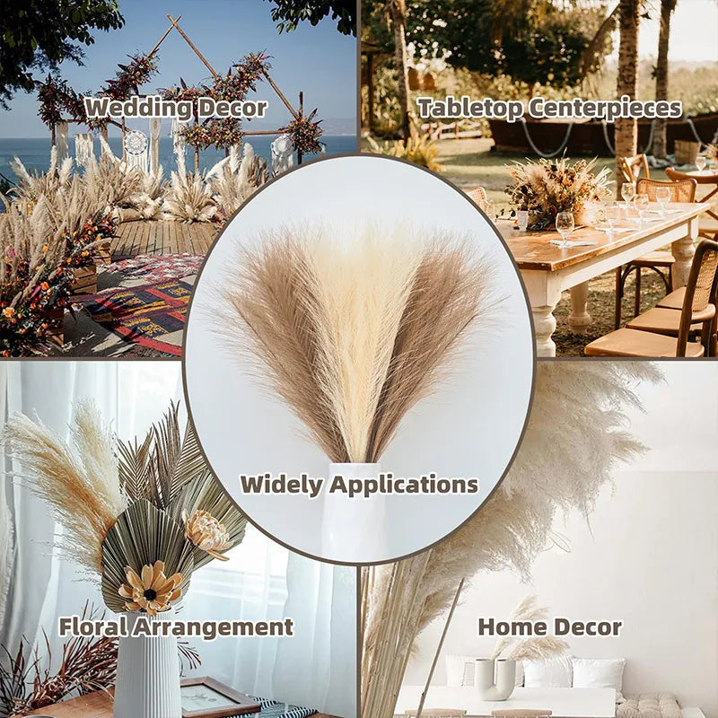 Fluffy Pampas Artificial Flower Plant (20PCS)